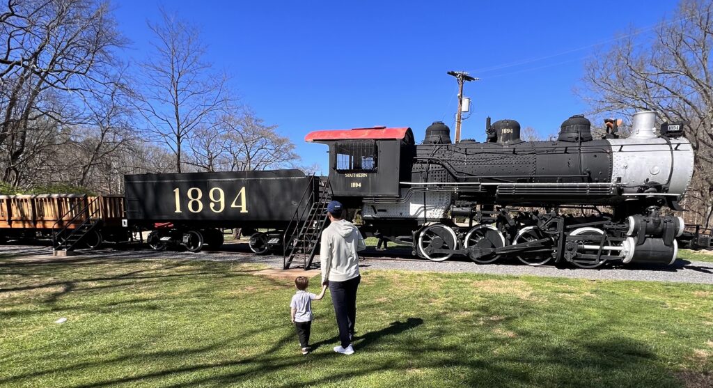 Train at Tanglewood Park in Clemmons, NC