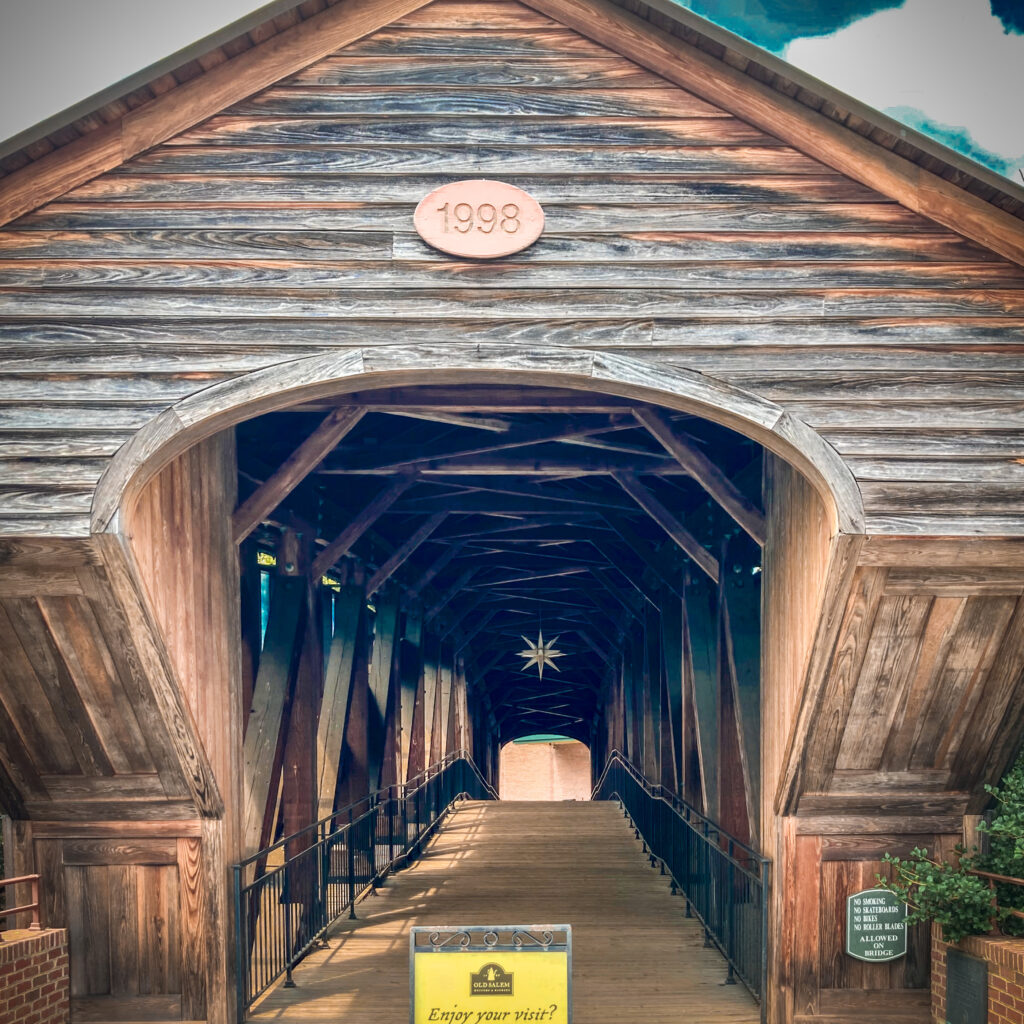 Heritage Bridge Old Salem Living in Winston-Salem NC