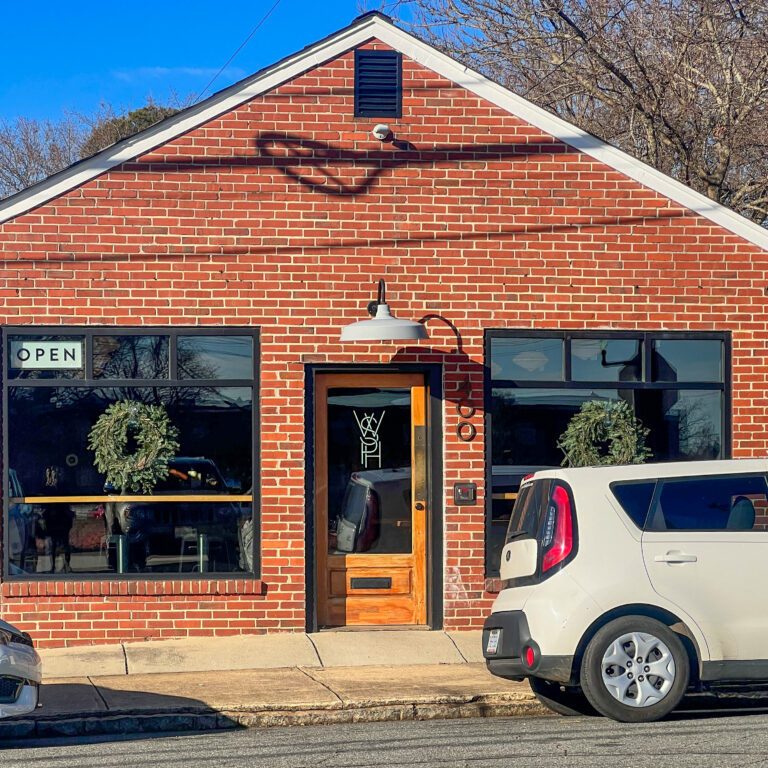 Photo of the West Salem Public House (WSPH) building in Winston-Salem, North Carolina.