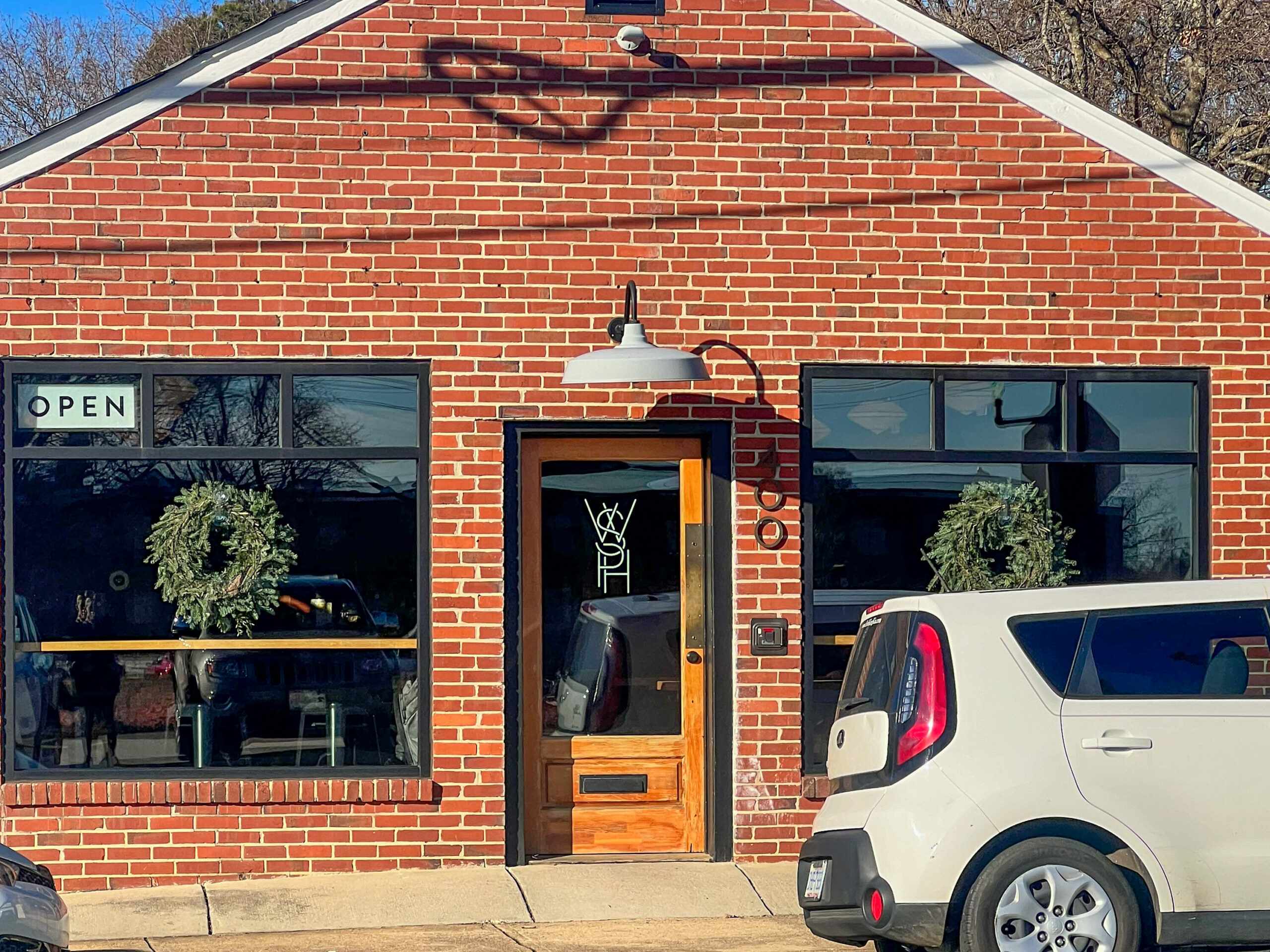 Photo of the West Salem Public House (WSPH) building in Winston-Salem, North Carolina.